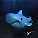 Un Pequeño Tiburón . Un proyecto de Modelado 3D, Animación de personajes, 3D y Diseño de personajes 3D de Alan Ocaña - 09.10.2022