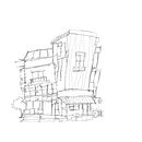 My project for course: Expressive Architectural Sketching with Colored Markers. Esboçado, Desenho, Ilustração arquitetônica, Sketchbook e Ilustração com tinta projeto de Jyoti Yadav - 15.10.2022