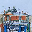 My project for course: Expressive Architectural Sketching with Colored Markers. Un projet de Esquisse , Dessin, Illustration architecturale, Carnet de croquis et Illustration à l'encre de debbie_cooper5 - 16.10.2022