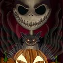 "El rey calabaza" Fan art del personaje principal de la animación Pesadillas antes navidad creada por Tim Burton. Un proyecto de Ilustración tradicional, Dibujo y Dibujo artístico de sheresayroos - 16.10.2022