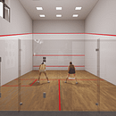 Squash Courts in a School . % Shivang Madaan tarafından hazırlanan ArchVIZ projesi - 09.15.2022