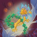 My project for course: Design and Illustration of Fantastical Creatures. Character Design, and Digital Illustration project by Aliaksandra Fihlouskaya - 10.16.2022
