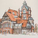 Villa. Un projet de Illustration traditionnelle de Kirsten - 16.10.2022