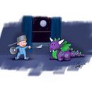 These are various illustrations I have made for my kids and/or for fun. Most have been created in Illustrator or Procreate.. Un proyecto de Ilustración tradicional de Greg Arvanitakis - 18.10.2022