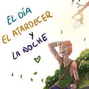 DÍA Y NOCHE. Un proyecto de Diseño de personajes, Escenografía, Ilustración digital y Teoría del color de Ángela Pascual - 18.10.2022