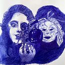 My project for course: Sketchbook Illustration with Pen: Embracing Mistakes. Een project van  Schetsen,  Tekening, Sketchbook y  Illustratie met inkt van Anastasia Prokopenko - 18.10.2022