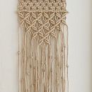 Il mio progetto del corso: Macramè: nodi semplici e complessi. Un progetto di Design di accessori, Interior design, Interior Design, Fiber Art, Macramè e Textile Design di Federica Mazzotta - 19.10.2022