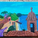 My project for course: Acrylic Painting Step by Step: Create Incredible Landscapes. Projekt z dziedziny Trad, c, jna ilustracja,  Malarstwo, Malarstwo akr, lowe i Sketchbook użytkownika Valerie Betancourt - 19.10.2022