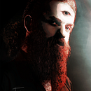 FARUK, THE DEMON. (SALUBRI) Ein Projekt aus dem Bereich Zeichnung, Digitale Illustration, Porträtzeichnung und Digitale Zeichnung von headley_designer - 20.10.2022