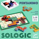Djeco Sologic - Pentanimo juego de lógica para niños . % Isa Pirracas tarafından hazırlanan Geleneksel illüstras, on, Ambalajlama, Ürün Tasarımı, O, Ve uncak Tasarımı projesi - 10.20.2022