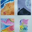Esperimenti ad acquerello 1. Un progetto di Pittura ad acquerello, Belle arti, Illustrazione tradizionale e Teoria del colore di Cristina - 20.10.2022