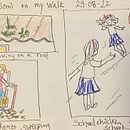 My project for course: Illustrated Life Journal: A Daily Mindful Practice Ein Projekt aus dem Bereich Bildende Künste, Skizzenentwurf, Kreativität, Zeichnung und Sketchbook von Sabrina Bland - 20.10.2022