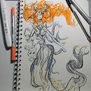 Mi proyecto del curso: Sketchbook fantástico: dibuja personajes desde la imaginación. Un proyecto de Ilustración tradicional, Creatividad, Dibujo y Sketchbook de Diego Fernando Berrio Castañeda - 21.10.2022