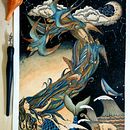 Mein Kursprojekt: Märchenillustration mit Feder und Tinte Ein Projekt aus dem Bereich Zeichnung, Artistische Zeichnung und Illustration mit Tinte von Eira Razali - 20.09.2022
