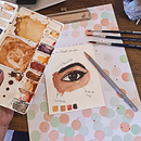 Primeiras Aquarelas. Un progetto di Pittura ad acquerello di Bruna Valim - 18.10.2022