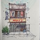 Making progress. I’ve fallen in love with sketching. . Art Direction project by Grant P. - 10.21.2022