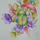 Mi proyecto del curso: Dibujo y composición naturalista en acuarela. Een project van Traditionele illustratie,  Tekening, Aquarelschilderen y Naturalistische illustratie van yamile_76 - 22.10.2022