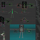 "Wacu" Mi proyecto del curso: Diseño de personajes y Animación 3D. Un proyecto de 3D, Animación de personajes, Animación 3D, Diseño de personajes 3D y Diseño 3D de Federico Rojas - 23.10.2022