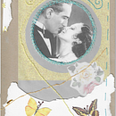 BORDADO SOBRE PAPEL AMOR Ein Projekt aus dem Bereich Collage und Stickerei von Yani Ferreira - 23.10.2022