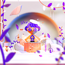 3D Colorful and Joyful Modeling. 3D, Digital Illustration, and 3D Modeling project by Carol Wang - 10.28.2022