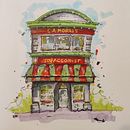 My project for course: Expressive Architectural Sketching with Colored Markers . % Sid Kwakkel tarafından hazırlanan Eskiz çizimi, Çizim, Mimari İllüstras, on, Eskiz defteri, Mürekkep İllüstras, Ve onu projesi - 10.23.2022