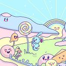 Mein Abschlussprojekt für den Kurs: Illustration im Kawaii-Stil: Gestalte niedliche Welten, die Freude bereiten. Projekt z dziedziny Projektowanie postaci, Ilustracja c, frowa i Manga użytkownika kansen - 23.10.2022