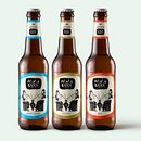 ALULU BEER. Projekt z dziedziny Br, ing i ident, fikacja wizualna, Projektowanie graficzne, Projektowanie logot i pów użytkownika Max Sayed - 24.10.2022