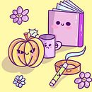 My project for course: Designing Kawaii Worlds: Spread Joy Through Illustration. Un projet de Conception de personnages, Illustration numérique , et Manga de Raluca Dumitrache - 22.10.2022