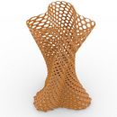 Il mio progetto del corso: Modellazione di pattern 3D con Rhino Grasshopper . 3D, Arhitectură, Proiectarea și fabricarea mobilierului, Design industrial, Arhitectură de interior, Design de produs, modelare 3D, Arhitectura digitală și design 3D de Pierluigi Palestini - 10.25.2022