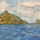 Caribbean Landings. Un proyecto de Pintura a la acuarela de Kyle Dunn - 26.10.2022