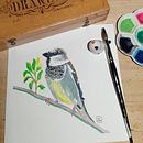 Mon projet du cours : Techniques expérimentales d’aquarelle pour débutants. Ilustração tradicional, Artes plásticas, Pintura em aquarela e Ilustração naturalista projeto de Sandrine Mandernach - 26.10.2022