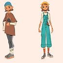 My project for course: Drawing Appealing Characters with Personality. Un projet de Conception de personnages, Esquisse , Dessin, Stor, telling, Stor, board, Dessin artistique , et Narration de Gökmen Ateş - 26.10.2022