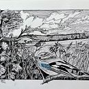 My project for course:  Dip Pen and Ink: Capturing The Natural World. "The Jay". Een project van  Schetsen,  Tekening,  Artistieke tekening, Sketchbook,  Illustratie met inkt y Naturalistische illustratie van gordon_phillips - 25.10.2022
