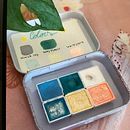 My project for course: Elaboration of Artisanal Watercolors. Un proyecto de Artesanía, Bellas Artes, Pintura, Pintura a la acuarela, DIY y Teoría del color de Elisa Isolani - 28.08.2022
