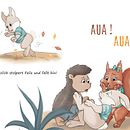 Mein Abschlussprojekt für den Kurs: Online-Portfolio für Kinderbuchillustration. Un projet de Illustration traditionnelle, Conception éditoriale, Stor, board, Gestion de portefeuille, Illustration jeunesse, Narration, Gestion et productivité , et Album illustré de Eliana Burgarello - 27.10.2022