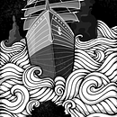 Blanco y negro digital  Ein Projekt aus dem Bereich Traditionelle Illustration und Digitale Illustration von luciuspicture - 27.10.2022