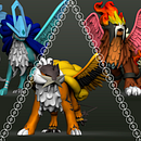 Pokefusión Shiny✨✨✨. Een project van 3D y  3D-modellering van Carlos Garcia Canals - 28.10.2022