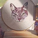 Mi proyecto del curso: Needle painting para principiantes. Embroider, Naturalistic Illustration, and Textile Design project by Belén Muñoz - 10.25.2022