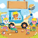 Une journée sur le chantier. Un proyecto de Ilustración tradicional de Pamela Barbieri - 28.10.2022
