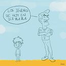 Desde el principio de la Humanidad . Een project van Traditionele illustratie, Animatie, Digitale illustratie, Verhaallijn y Geanimeerde Illustratie van Lola Morales - 29.10.2022