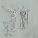 Mi proyecto del curso: Diario de dibujo: crea personajes fantásticos. Design de personagens, Esboçado, Desenho, Sketchbook e Ilustração tradicional projeto de Mariana Cervantes - 29.10.2022