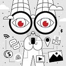 Gobernanza en internet. Un progetto di Illustrazione tradizionale, Disegno e Illustrazione editoriale di Gilda Martini - 29.10.2022
