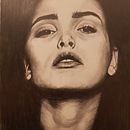 My project for course: Chiaroscuro Creative Portrait with Pencils. Un progetto di Illustrazione tradizionale, Disegno a matita, Disegno di ritratti, Disegno artistico e Disegno con matite colorate di Kevin Walsh - 30.10.2022