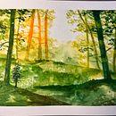 My project for course: Dreamy Watercolor Landscapes: Paint with Light Ein Projekt aus dem Bereich Malerei und Aquarellmalerei von Jane Turner - 30.10.2022
