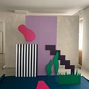 Installation for a photoshoot. Un progetto di DIY, Falegnameria  e Progettazione dello spazio di rebornproductions_hki - 29.10.2022