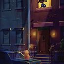 Mi proyecto del curso: Ilustración digital cinematográfica con Photoshop. Un progetto di Illustrazione tradizionale, Illustrazione digitale e Arte concettuale di Irene Campos - 31.10.2022