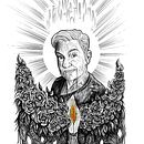 Meu projeto do curso: Desenho artístico com tinta. Ilustração tradicional, Desenho, Desenho artístico e Ilustração com tinta projeto de Rodrigo Beljak - 31.10.2022