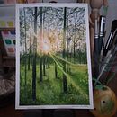 Mi proyecto del curso: Paisajes de ensueño con acuarela: plasma la luz Ein Projekt aus dem Bereich Malerei und Aquarellmalerei von Amalia del Cid - 26.10.2022