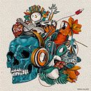 Mi proyecto del curso: Ilustración con Procreate: composiciones llenas de detalles. Design, Ilustração tradicional, Ilustração digital, e Pintura digital projeto de Erika Valdez - 02.11.2022