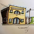 "40 Charleston". Un projet de Architecture, Esquisse , Créativité, Design , Illustration traditionnelle , et Design d'espace de Tyler Warren - 02.11.2022